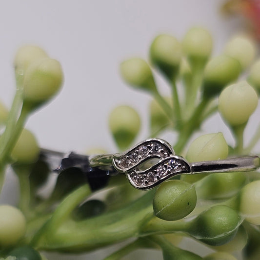 S curve Ring