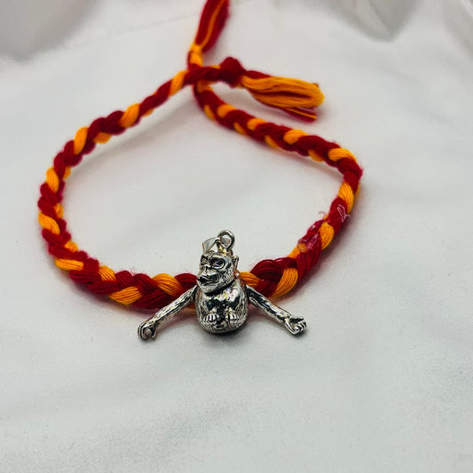 Silver Gorila Pendant Rakhi