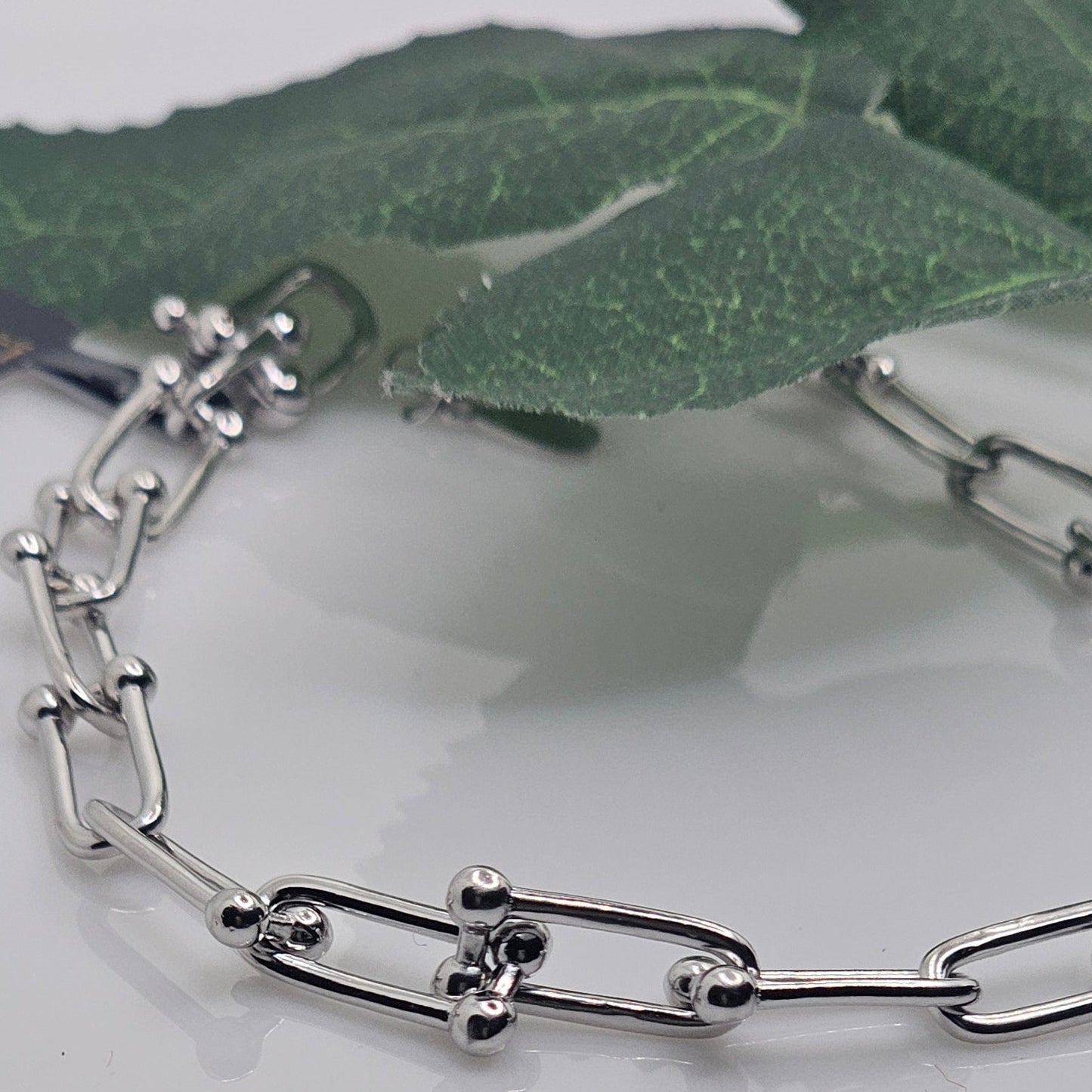 Silver Linking Bracelet