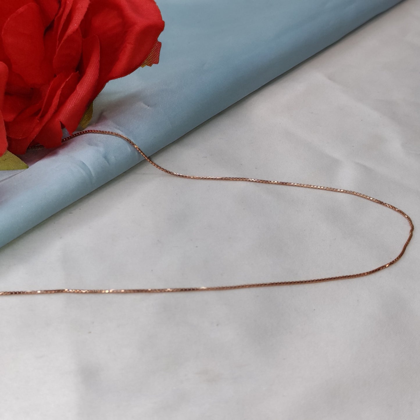 Sleek Rose Gold Chain