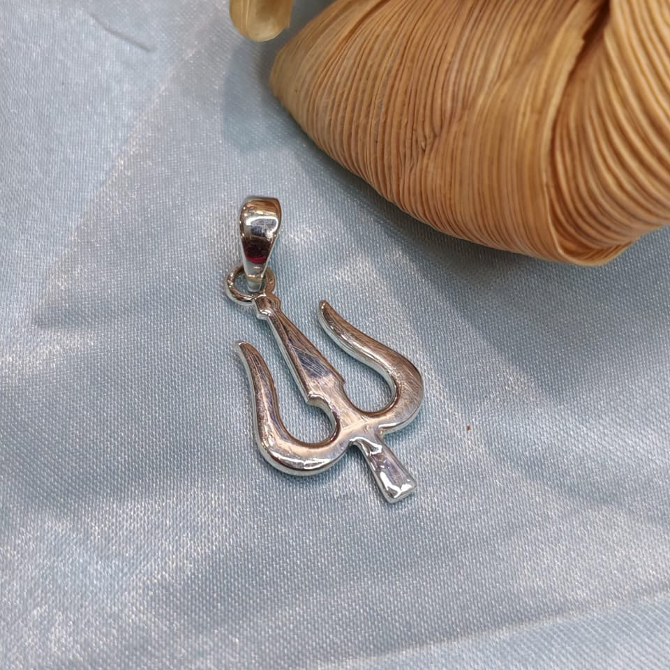 Big Trishul pendant Rakhi
