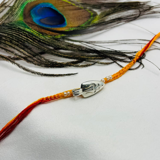 Trishul pendant Rakhi