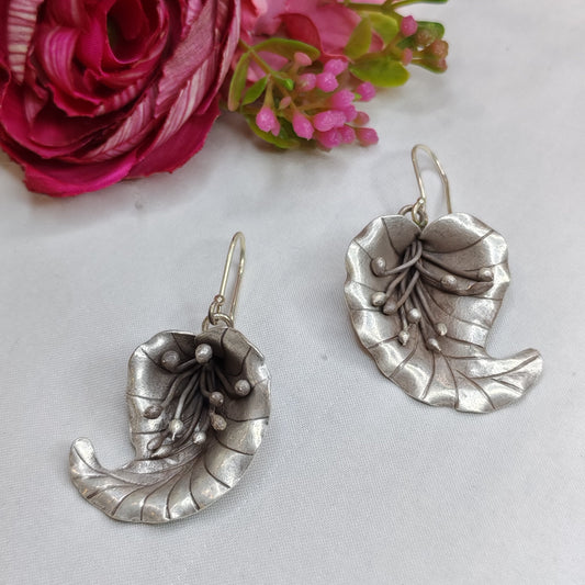Small Flower Petal Earring